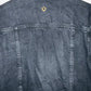 INDIE BARBER Chaqueta en denim oscuro para mujer. Talla L