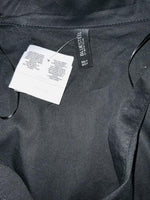 BLUESTEEL (NUEVA) Blusa camisera corta con bordado. Talla P ( S )