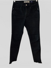 DENIMLAB Pantalón cinco bolsillos en dril negro. Talla 10