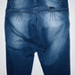 JEAN Pretina alta con botones. Talla 8/10