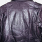 MANGO Chaqueta tipo Biker en cuero. Talla S