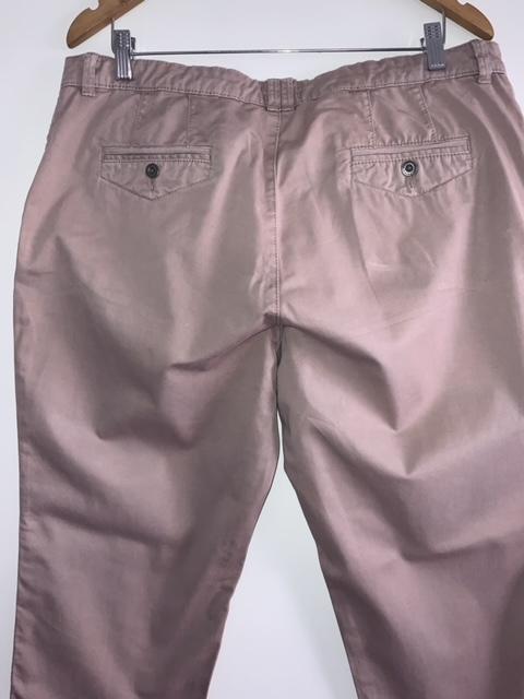 ESPRIT Pantalón casual en dril para mujer. Talla 14/16