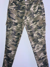 SYBILLA Pantalon cargo estampado camuflado. Talla 8