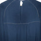 ZARA Blusa con pespuntes decorativos. Talla M