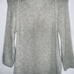 ZARA Sweater largo en hilo. Talla S
