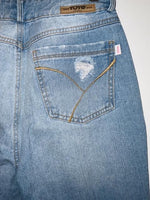 YOYO JEANS Mom Jean para jovencita. Talla 16