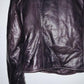MANGO Chaqueta tipo Biker en cuero. Talla S