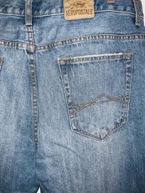 AEROPOSTALE Jean cinco bolsillos para hombre lavado Talla 40