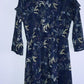 ESPRIT Vestido en plumeti estampado. Talla M*