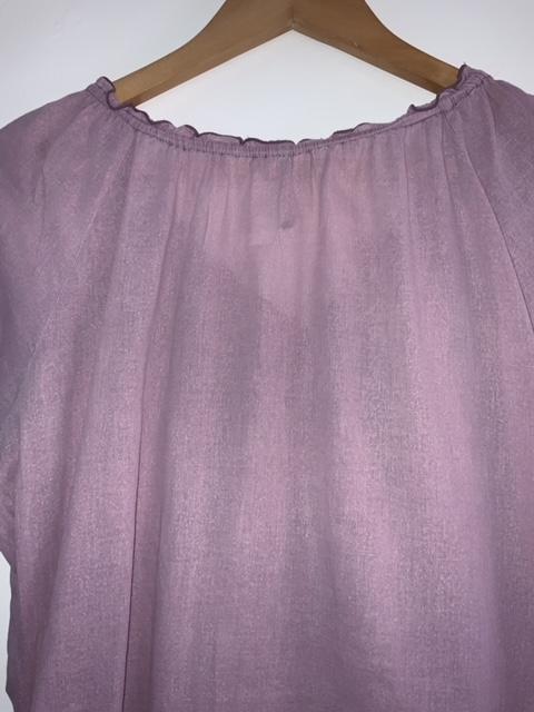 TOTTO Blusa liviana con boleros. Talla S