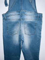 OFFCORSS Overall en indigo con procesos. Talla 14