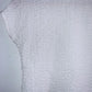ZARA Camiseta en tela con textura. Talla S