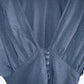 DE PREGGO Blusa corta entallada en cintura. Talla S*