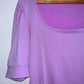CAMISETA Escote cuadrado. Talla M*