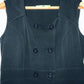 BESO DE COCO Chaleco cruzado con cortes. Talla L