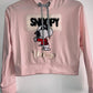 BUZO Estampado y bordado snoopy. Talla XS/S