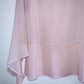 ZARA Blusa con chiffon sobrepuesto. Talla L