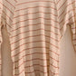 EDC Camiseta a rayas acanalada. Talla M