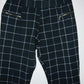 LARK + GREY Pantalón estampado a cuadros. Talla L