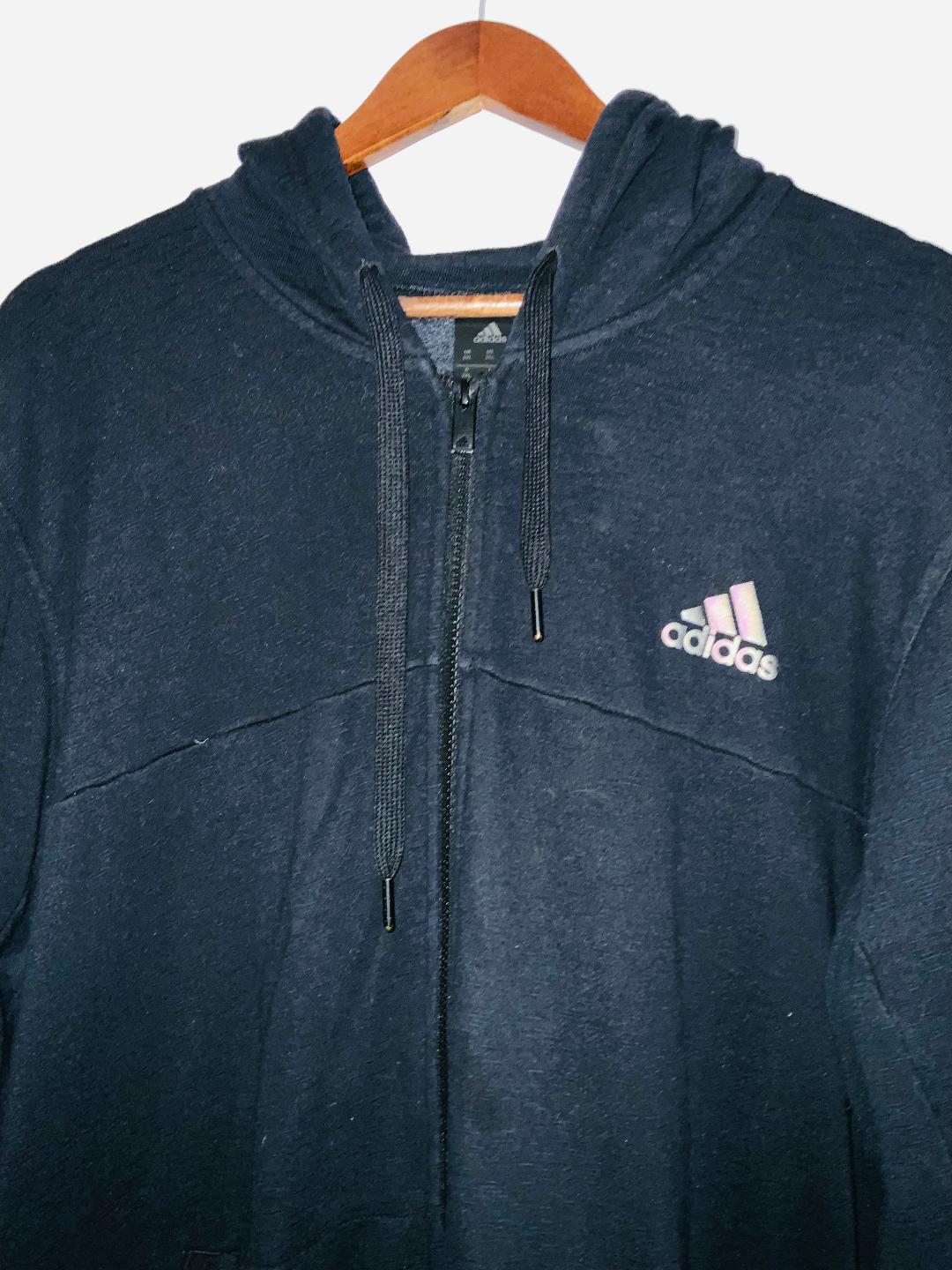 ADIDAS Buzo para hombre abierto con capota Talla XXL NoLoBotes