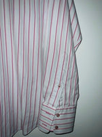 ARTURO CALLE Camisa a rayas tosa para hombre. Talla L