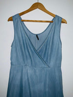 ARKITECT Vestido largo en chambray. Talla L