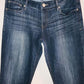 EXPRESS Jean cinco bolsillos con bigotes de gato. Talla 10R* Americana
