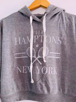 AEROPOSTALE Buzo Hoddie corto estampado. Talla S