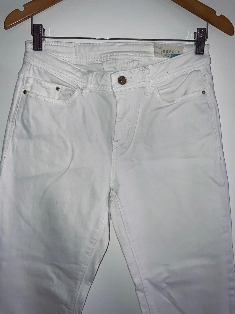 ESPRIT Pantalón cinco bolsillos en dril. Talla 27 ( S )