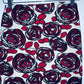 FALDA Corta estampada rosas. Talla 2XS*
