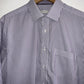 ARTURO CALLE Camisa a Rayas lila para hombre. Talla 41 (M)