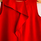 ZARA Blusa sin mangas con pliegue. Talla M