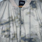 ZARA Chaqueta corta tipo bomber estampada. Talla L