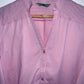 BESO DE COCO Blusa en popelina cuello nerú. Talla M