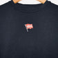LEVIS Camiseta corta negra para mujer. Talla S