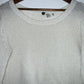 H&M Sweater tejido crema. Talla 10
