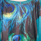 LEONISA Camiseta estampada plumas. Talla M