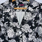 CANEL Chaqueta corta estampada flores. Talla L*