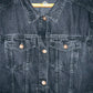 INDIE BARBER Chaqueta en denim oscuro para mujer. Talla L