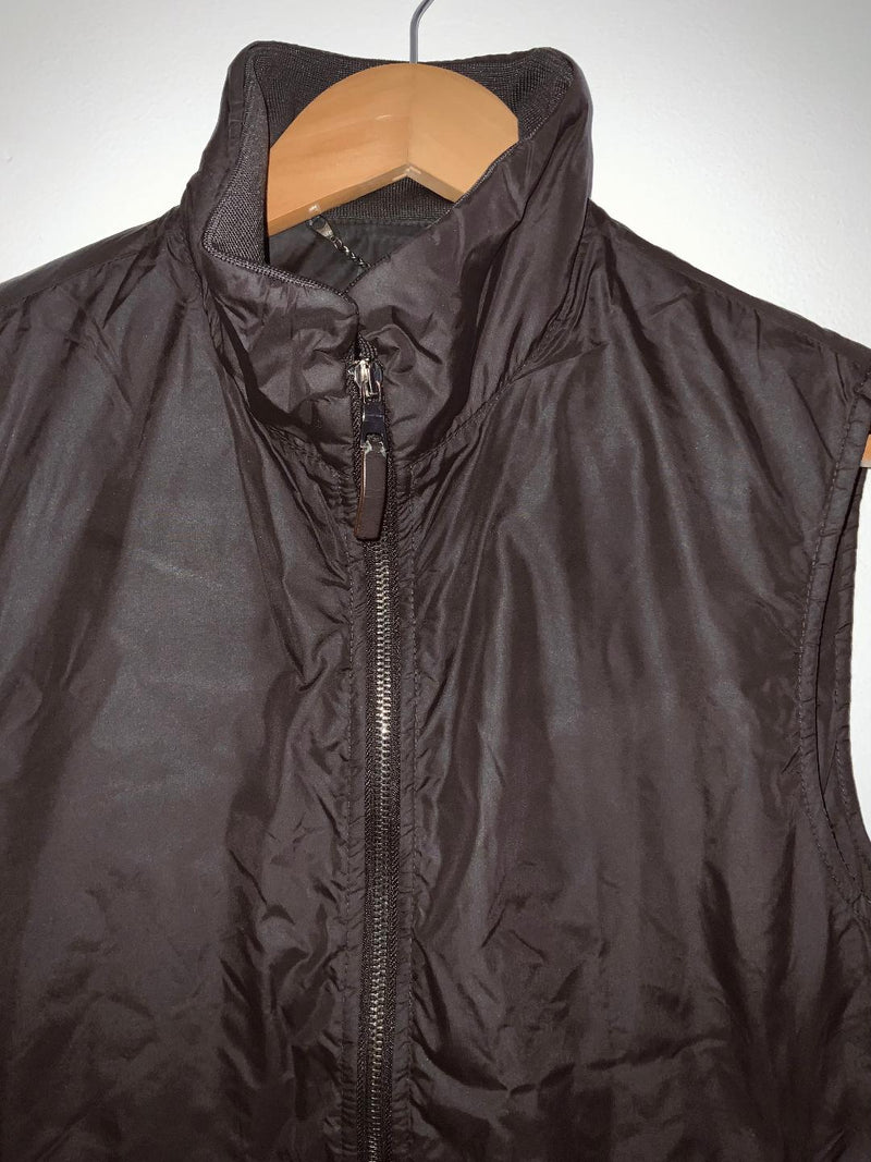 ZARA MAN Chaleco en tela impermeable. Talla 38 ( S/M )