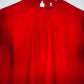 STRADIVARIUS Blusa cuello cerrado. Talla M