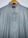 ROLAND Camisa para hombre preteñida a rayas . Talla XL