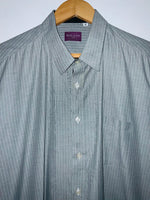 ROLAND Camisa para hombre preteñida a rayas . Talla XL