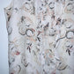 ANN TAYLOR Blusa manga sisa estampada. Talla S