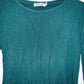 STRADIVARIUS Camiseta manga larga acanalada. Talla S