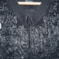 KOAJ Chaleco efecto pelos con borlas. Talla L