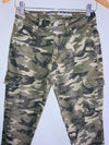 SYBILLA Pantalon cargo estampado camuflado. Talla 8