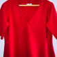 MOSS Blusón manga corta para mujer. Talla L