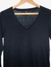 MASSIMO DUTTI Camiseta liviana con metido plisado. Talla XS