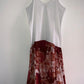 TENNIS Vestido largo con corte estampado. Talla L